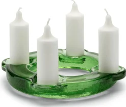 Adventskranz Thüringer Waldglas