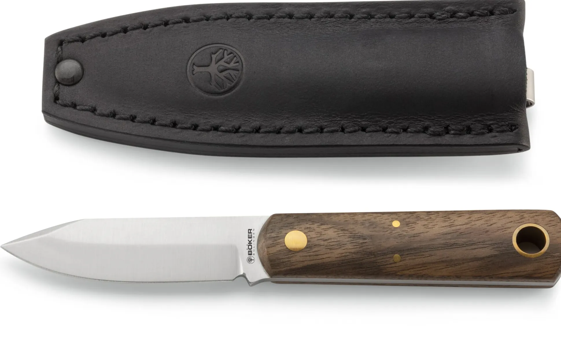 Alltagsmesser Barlow BFF Walnuss