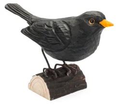 Amsel Lindenholz handgeschnitzt