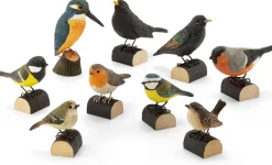 Amsel Lindenholz handgeschnitzt