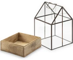 Anzuchtgewächshaus Glas