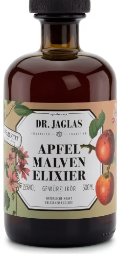 Apfel-Malven-Gewürzlikör