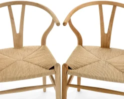 Armlehnstuhl CH 24 Eichenholz