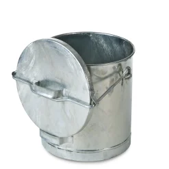 Ascheeimer Stahl verzinkt