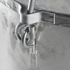 Ascheeimer Stahl verzinkt