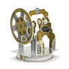 AstroMedia Bausatz Stirling-Motor Karton/Aluminium