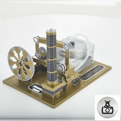 AstroMedia Dampfmaschine Bausatz