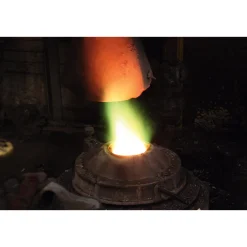 Außenwandleuchte Gusseisen und Stahl rechtwinklig