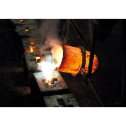 Außenwandleuchte Gusseisen und Stahl rechtwinklig