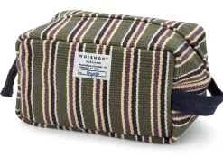 Aufräumer gestreift, Grün-Lila