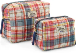 Aufräumer N° 42 kariert, rot-blau