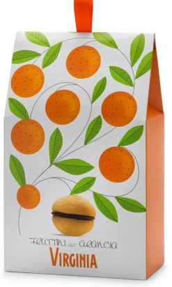 Baci di Dama Orangenkekse mit Schokolade