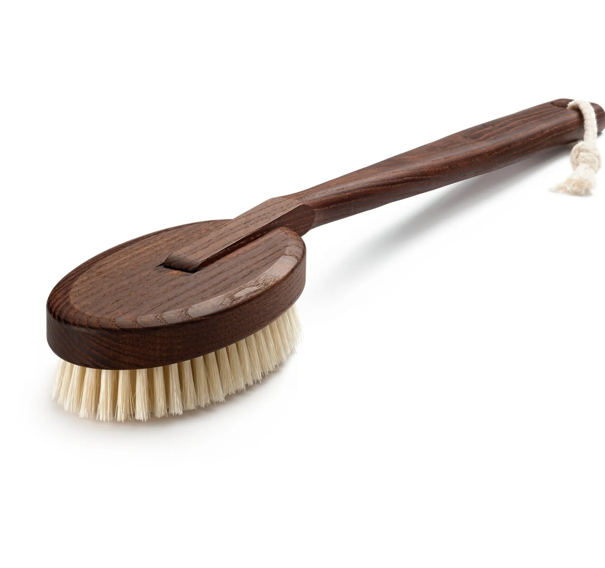 Badebürste Thermoholz mit Kordel