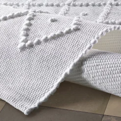 Badteppich Rautenmuster