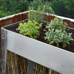 Balkonhochbeet Stahl verzinkt