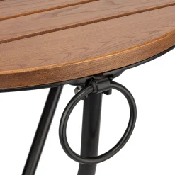 Balkonklapptisch Holzauflage