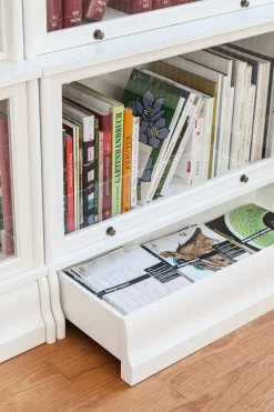 Bücherschrank weiß