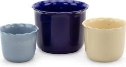 Übertopf Heritage kobaltblau