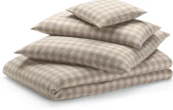 Bettbezug Flanell kariert