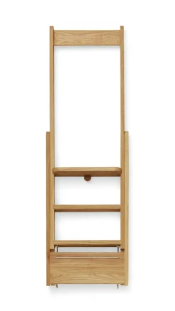 Bibliotheksleiter Eichenholz