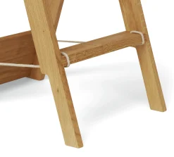 Bibliotheksleiter Eichenholz