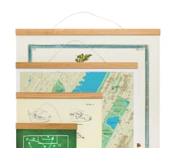 Bilderleiste Eichenholz magnetisch