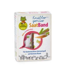 Bio-Saatband Knabbergemüse