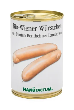 Bio-Wiener Würstchen vom Bunten Bentheimer Landschwein