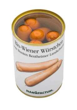 Bio-Wiener Würstchen vom Bunten Bentheimer Landschwein