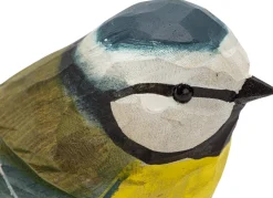 Blaumeise Lindenholz handgeschnitzt