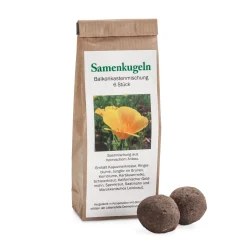 Blumensamen Samenkugeln