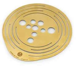 Blumenscheibe Messing für Vasen