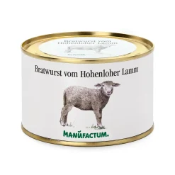 Bratwurst vom Hohenloher Lamm