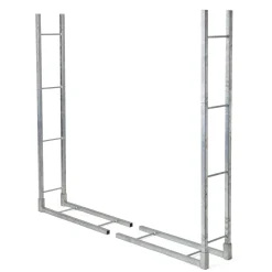 Brennholzregal Stahl verzinkt