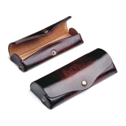 Brillen-Klappetui Rindleder