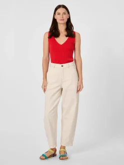Damen-Barrel-Pants Canvas