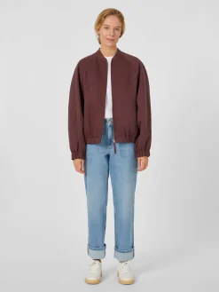 Damenblouson Lyocell-Leinen