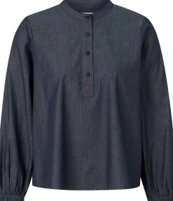 Damenbluse Chambray