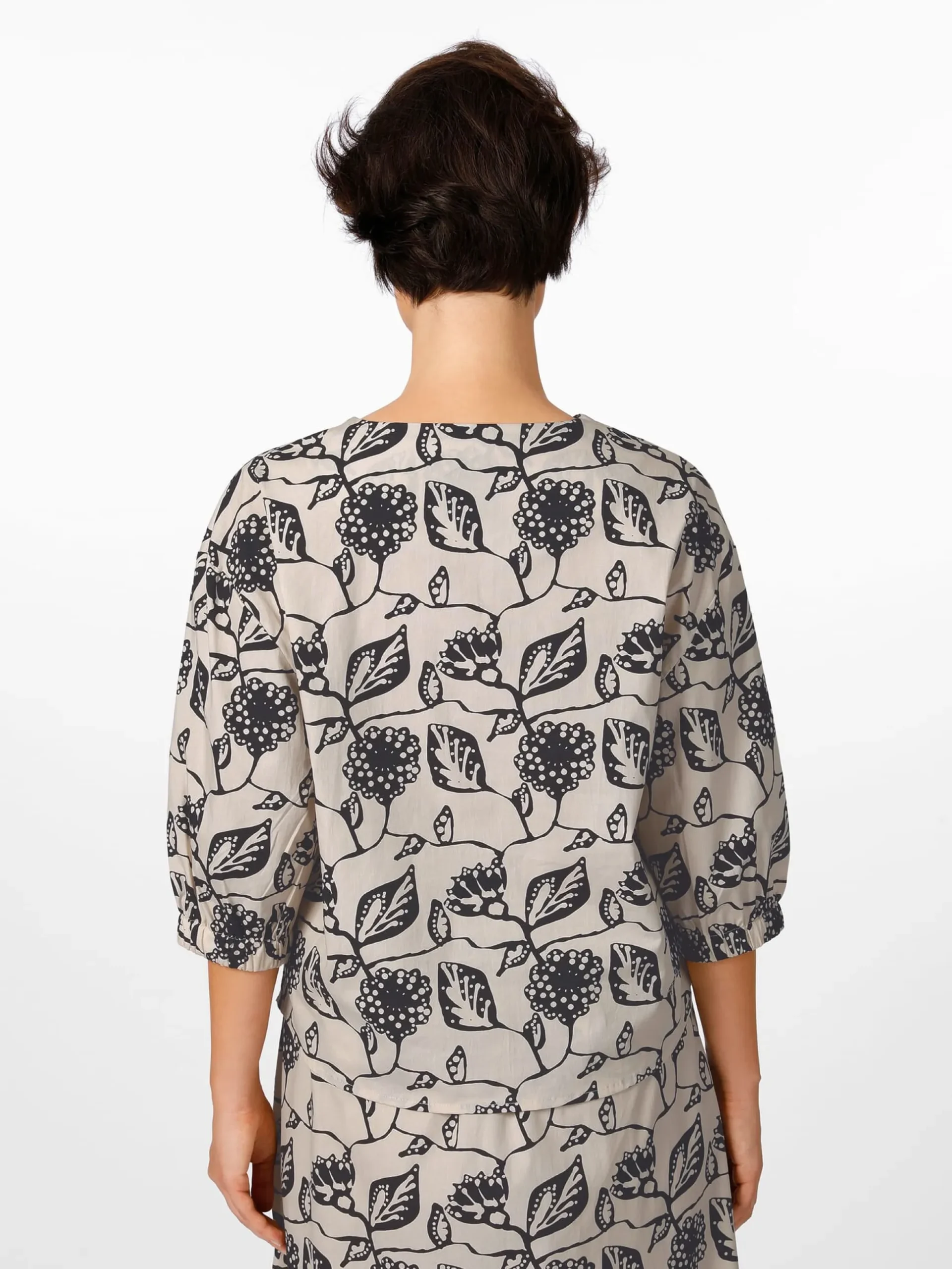 Damenbluse Floral Print