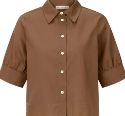 Damenbluse Lyocell-Baumwolle