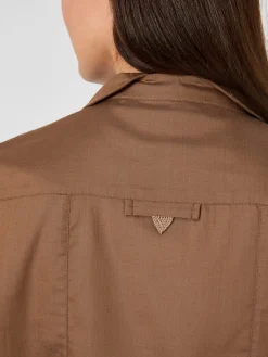 Damenbluse Lyocell-Baumwolle