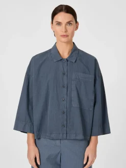 Damenbluse mit Brusttasche