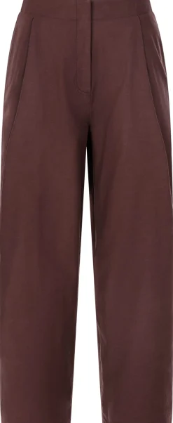 Damen-Bundfaltenhose