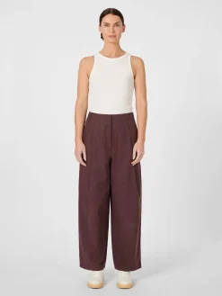 Damen-Bundfaltenhose