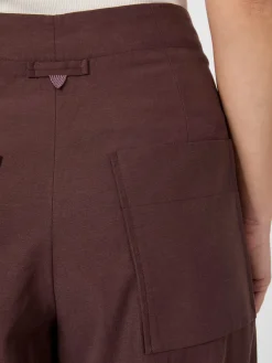 Damen-Bundfaltenhose