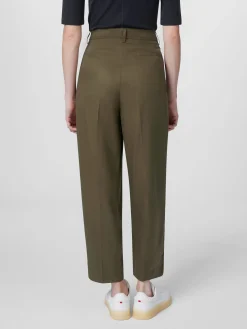 Damen-Bundfaltenhose