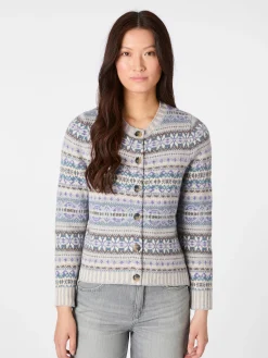 Damen-Cardigan gemustert