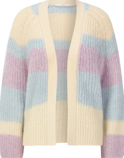 Damen-Cardigan Streifen