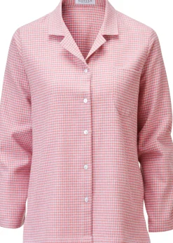 Damen-Flanellpyjama kariert