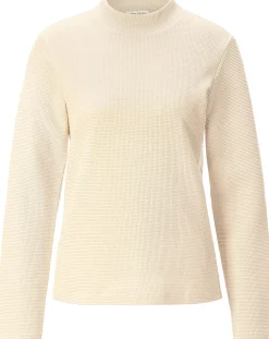 Damen-Glitzershirt Langarm